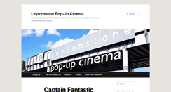 Desktop Screenshot of leytonstonefilmclub.com